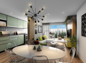 Apartamento à venda na Tijuca com 62,88,  2 quartos 