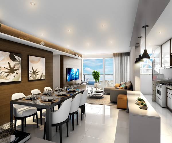 Apartamento à venda na Tijuca com 62,88,  2 quartos 