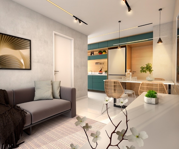 Apartamento à venda na Tijuca com 65,22 a 165m² - 2 e 3 quartos