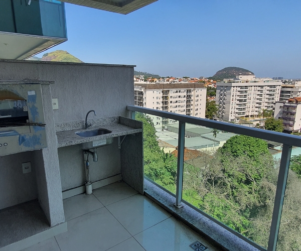 Apartamento na Freguesia com 78,28 m², 2 quartos