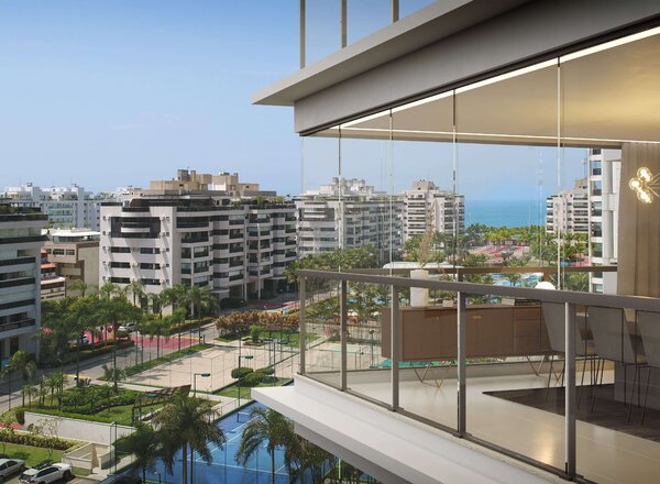 Apartamento à venda na Barra da Tijuca com 147 m² - 4 quartos 