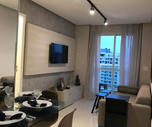 Apartamento à venda em Vicente de Carvalho com 58 m² - 2 quartos