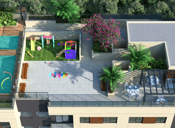 Apartamento à venda na Barrada da Tijuca com 44,48 m² - 2 quartos