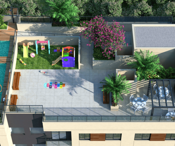 Apartamento à venda na Barrada da Tijuca com 44,48 m² - 2 quartos