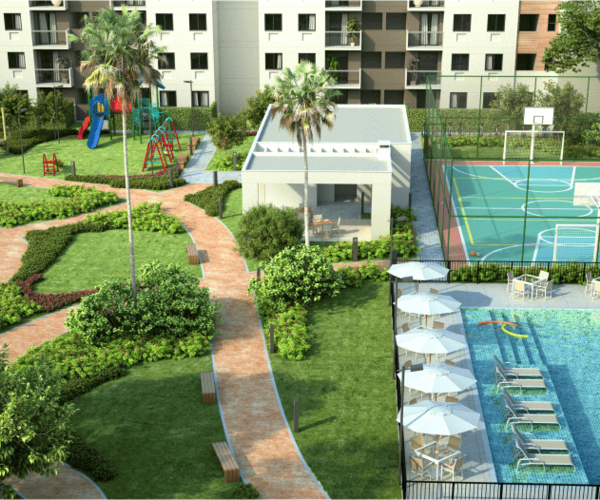 Apartamento à venda em Vargem Grande com 43 m² - 2 quartos