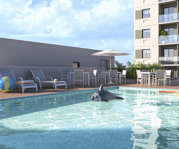 Apartamento à venda em Irajá com 30,08 m² - 1 quarto