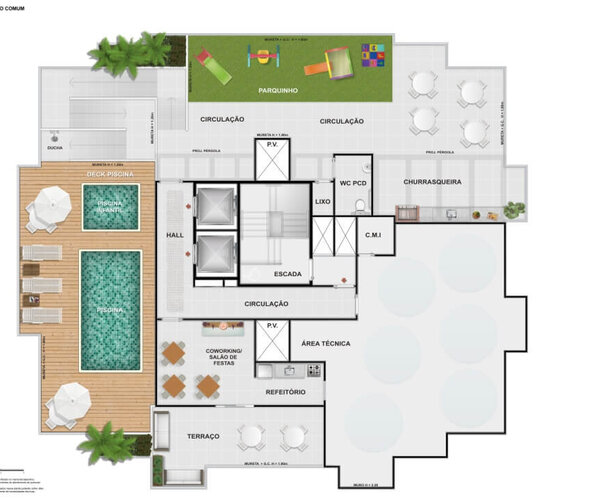 Apartamento à venda no Encantado com 32 m² - 1 quarto