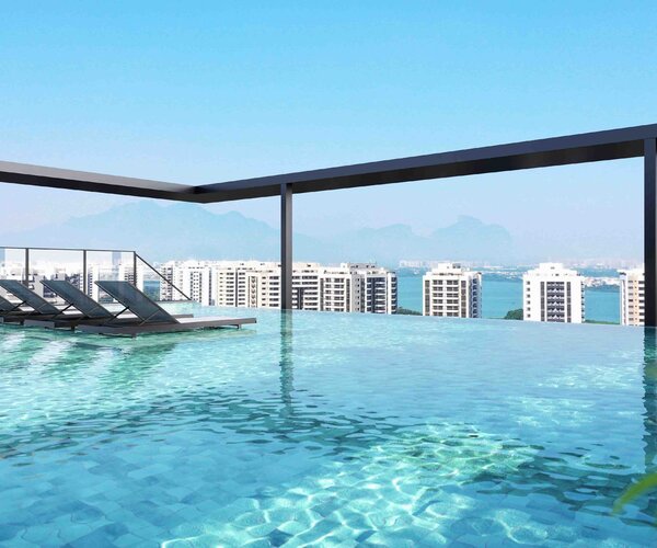 Apartamento à venda em Jacarepaguá com 66,30 m² - 3 quartos