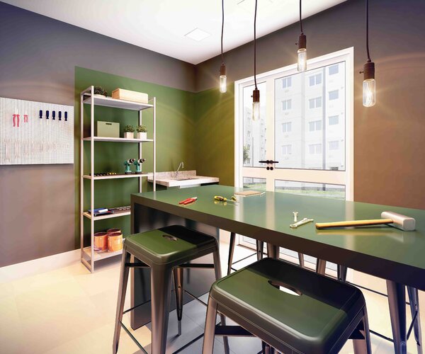 Apartamento à venda em São Gonçalo com 41 m² - 2 quartos