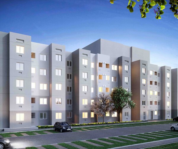 Apartamento à venda em São Gonçalo com 41 m² - 2 quartos