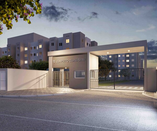 Apartamento à venda em São Gonçalo com 41 m² - 2 quartos