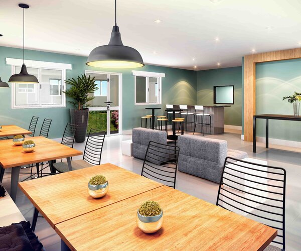 Apartamento à venda em São Gonçalo com 41 m² - 2 quartos