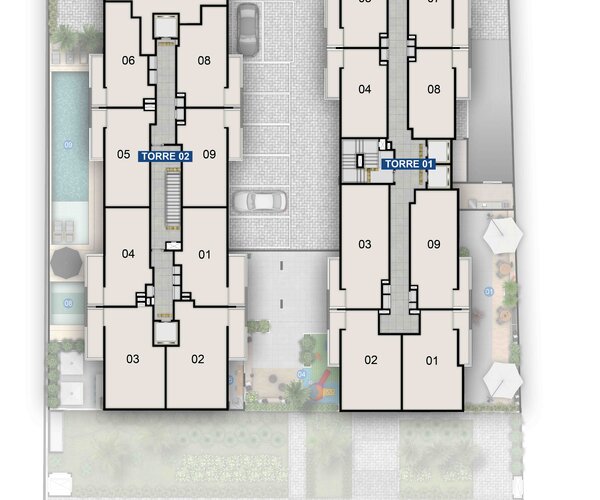 Apartamento à venda em Santa Rosa com 42 m² - 2 quartos