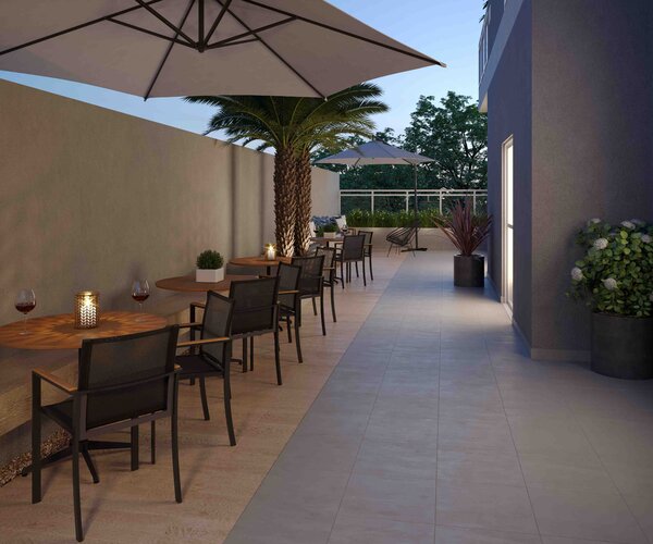 Apartamento à venda em Santa Rosa com 42 m² - 2 quartos