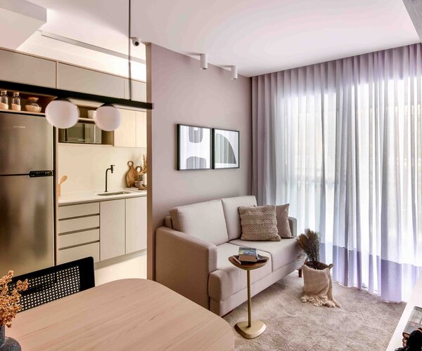 Apartamento à venda em Santa Rosa com 42 m² - 1 quarto