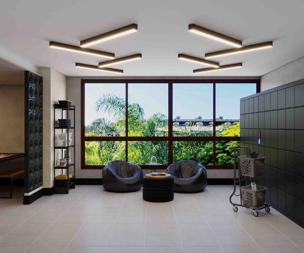 Apartamento à venda em Santo Cristo com 54 m² - 2 quarto