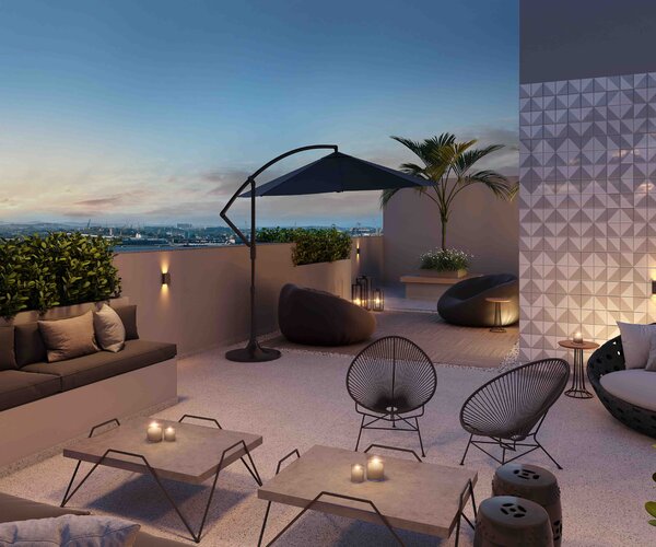 Apartamento à venda em Santo Cristo com 69,66 m² - 1 quarto