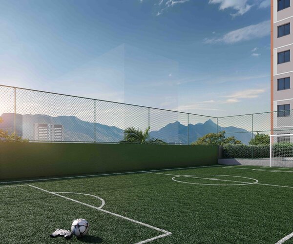 Apartamento à venda em Santo Cristo com 69,76 m² - 2 quarto