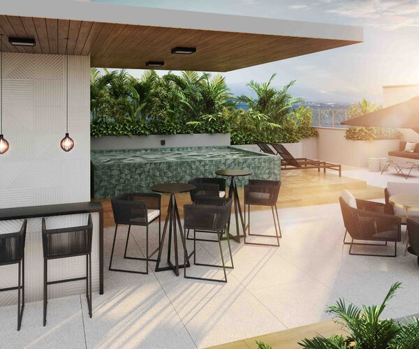 Apartamento à venda em Santo Cristo com 69,76 m² - 2 quarto