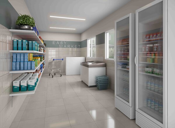 Apartamento à venda em  Santo Cristo com 70 m² - 1 quarto 