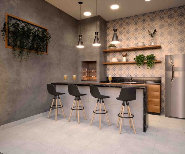 Apartamento à venda em Bonsucesso com 37 m² - 2 quartos