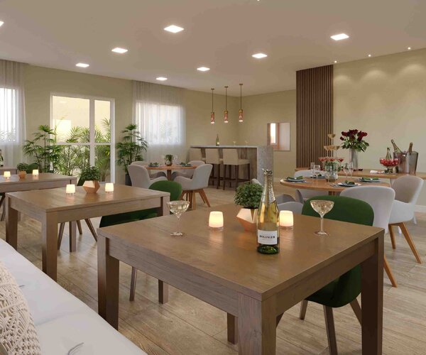 Apartamento à venda em Bonsucesso com 37 m² - 2 quartos