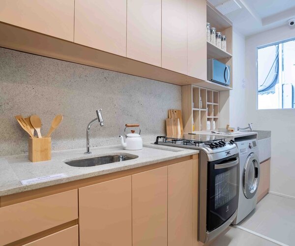 Apartamento à venda em Bonsucesso com 37 m² - 2 quartos