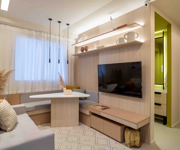 Apartamento à venda em Bonsucesso com 37 m² - 2 quartos