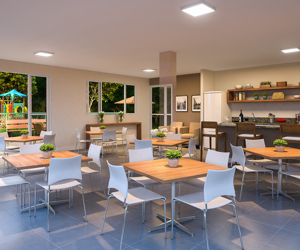 Apartamento à venda em Curicica com 45 m², 2 quartos 