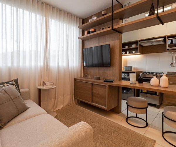 Apartamento à venda em Curicica com 45 m², 2 quartos 