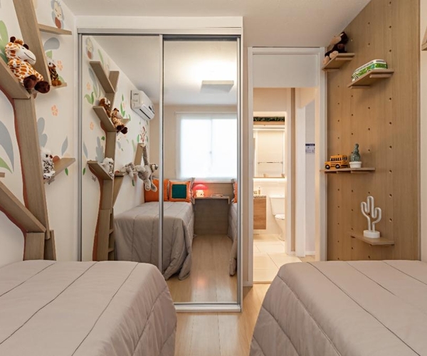 Apartamento à venda em Curicica com 45 m², 2 quartos 