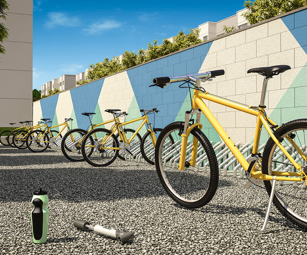 Apartamento à venda em Curicica com 45 m², 2 quartos 