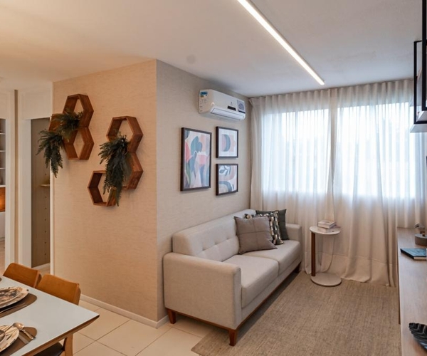 Apartamento à venda em Curicica com 45 m², 2 quartos 