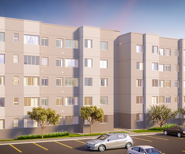 Apartamento à venda em Curicica com 45 m², 2 quartos 