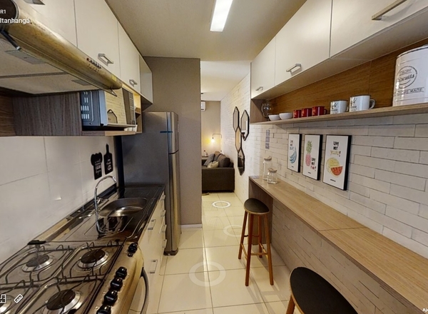 Apartamento à venda em Itanhangá com 43 m²,  2 quartos 