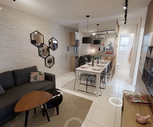 Apartamento à venda em Itanhangá com 43 m²,  2 quartos 