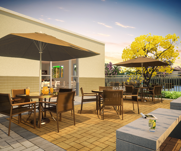 Apartamento à venda em Itanhangá com 43 m²,  2 quartos 