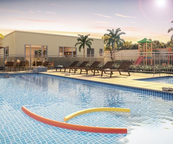 Apartamento à venda em Itanhangá com 43 m²,  2 quartos 