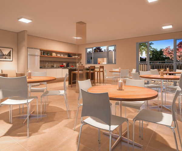 Apartamento à venda em Itanhangá com 43 m²,  2 quartos 