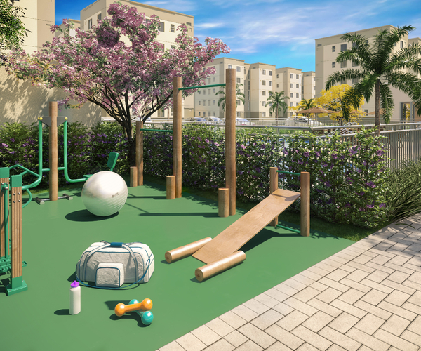 Apartamento à venda em Itanhangá com 43 m²,  2 quartos 