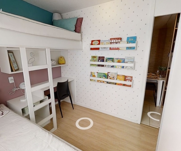 Apartamento à venda em Itanhangá com 43 m²,  2 quartos 