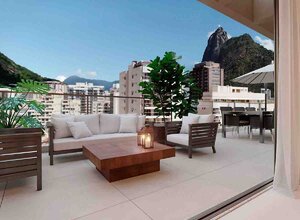 Apartamento à venda em Botafogo com 109,70 m² - 4 quartos