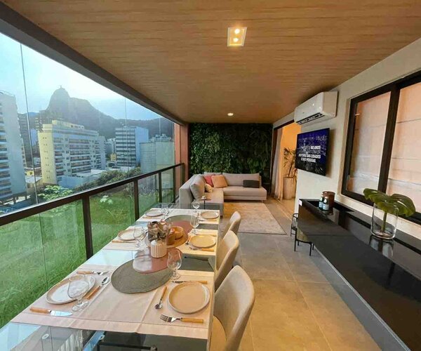 Apartamento à venda em Botafogo com 219,39 m² -  Cobertura Dubplex + 4 quartos