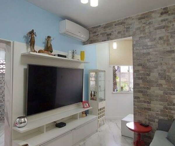 Apartamento à venda na Tijuca com 60 m² - 2 quartos
