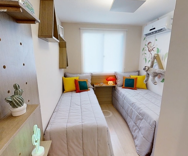 Apartamento à venda em Vargem Grande com 43 m²,  2 quartos 