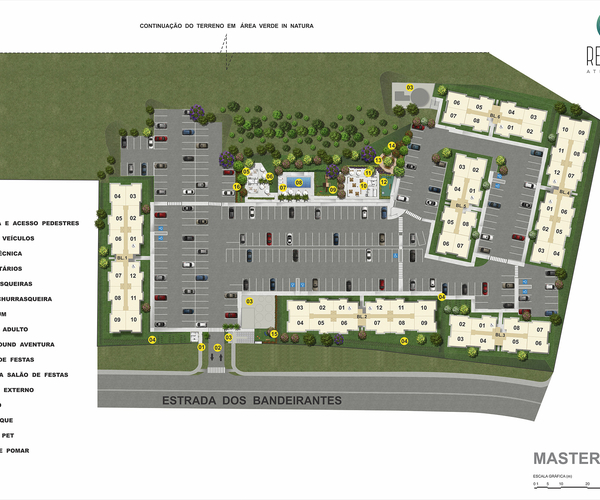 Apartamento à venda em Vargem Grande com 43 m²,  2 quartos 