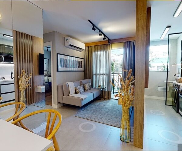 Apartamento à venda em São Francisco Xavier com 41 m², 2 quartos 