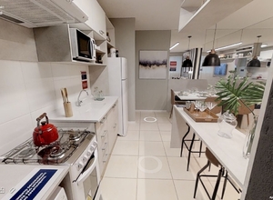 Apartamento à venda em Belford Roxo com 41 m²,  2 quartos 