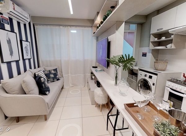 Apartamento à venda em Belford Roxo com 41 m²,  2 quartos 