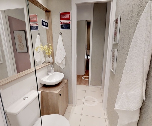 Apartamento à venda em Belford Roxo com 41 m²,  2 quartos 